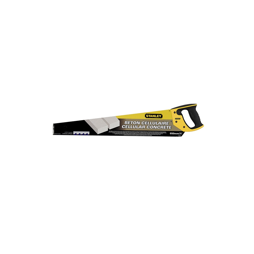 Stanley Tools FatMax Cellular Concrete Saw 660mm (26in) 1.4tpi
