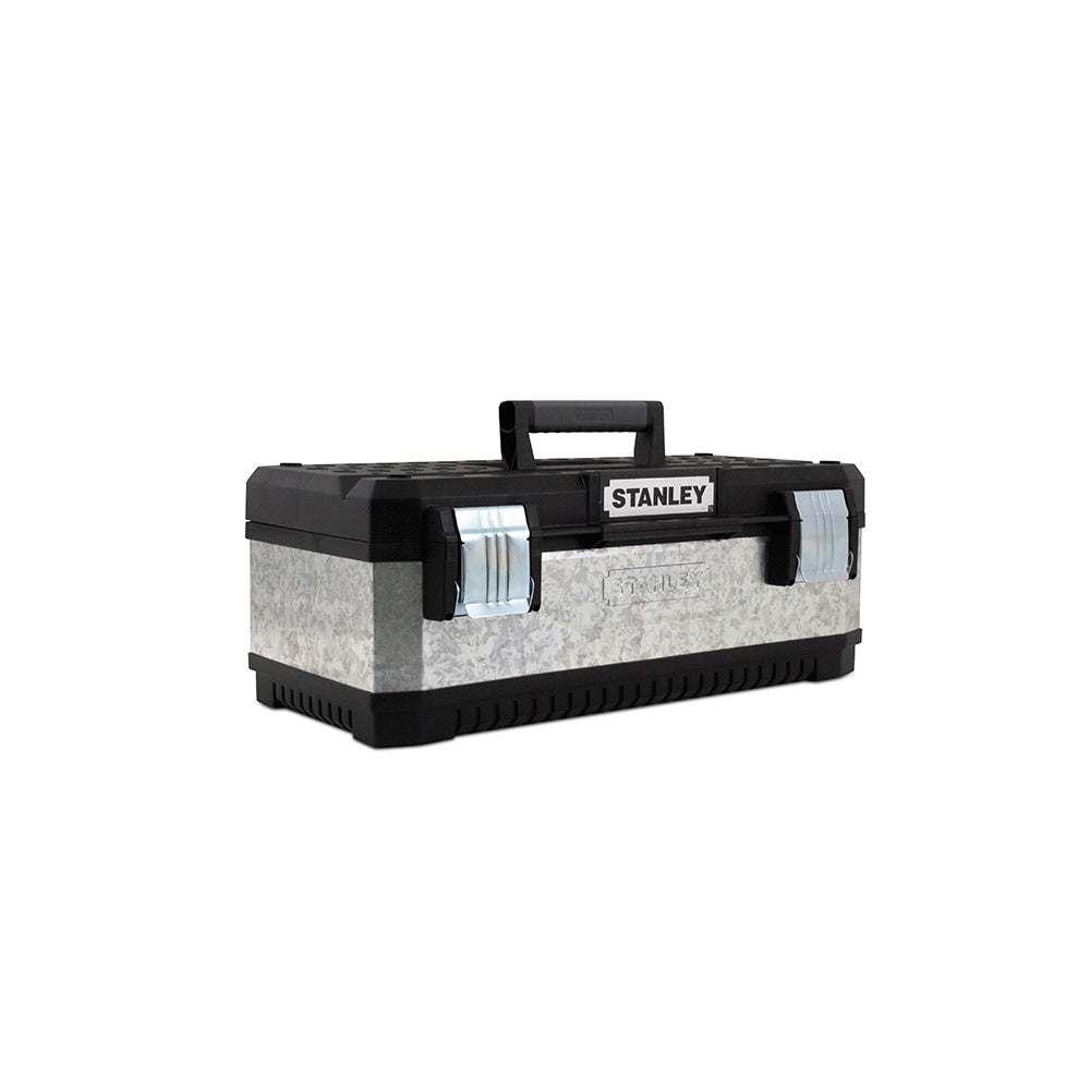 Stanley Tools Galvanised Metal Tool Box 23in