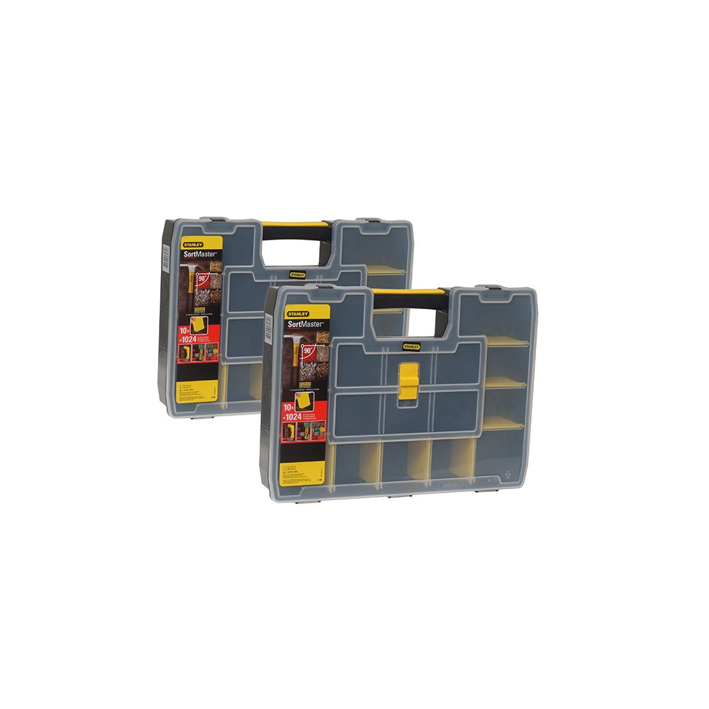 Stanley Tools Sortmaster Organiser Twin Pack