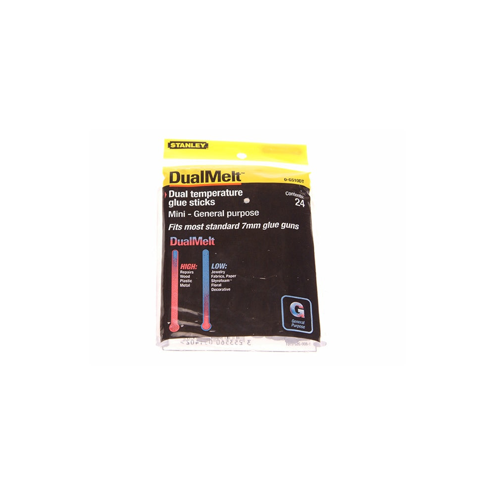 Stanley Tools Dual Temp Mini Sticks 7mm x 100mm (24)