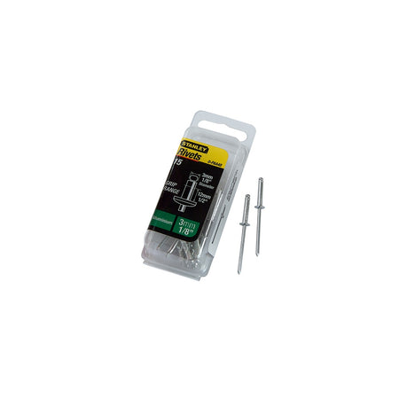 Stanley Tools 1-PAA48 Aluminium Rivets Long 3mm (15)