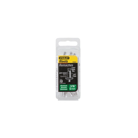Stanley Tools 1-PAA64 Aluminium Rivets Medium 5mm (15)