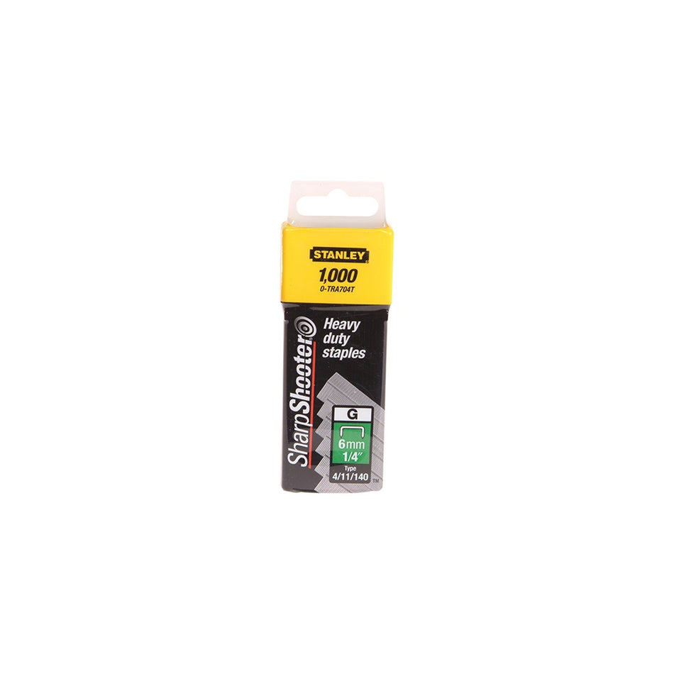 Stanley Tools TRA7 Heavy-Duty Staple 14mm TRA709T Pack 1000
