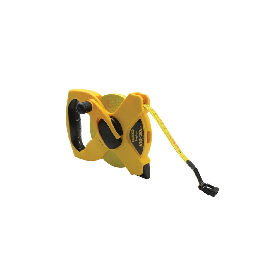 Stanley Tools Open Reel Fibreglass Tape 30m / 100ft (Width 12mm)