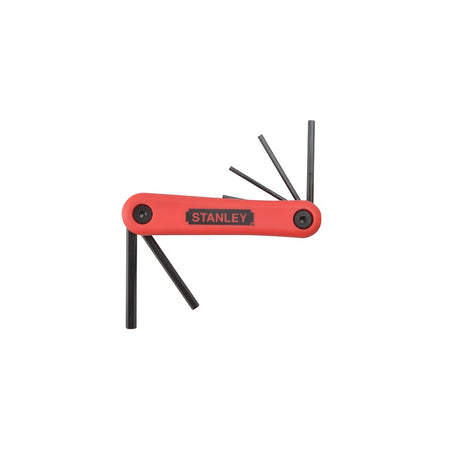 Stanley Tools Hexagon Key Folding Set of 7 Metric (1.5-6mm)
