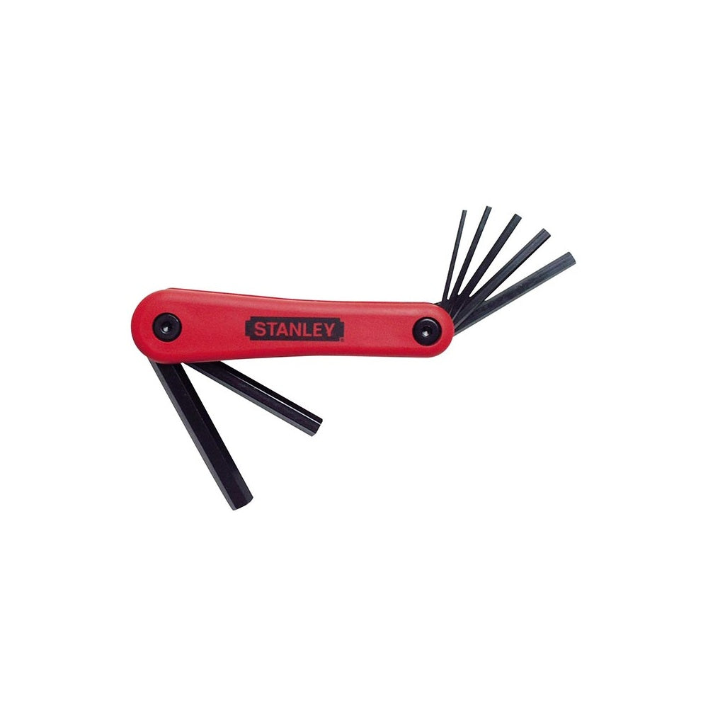 Stanley Tools Hexagon Key Folding Set of 7 Metric (2.5-10mm)