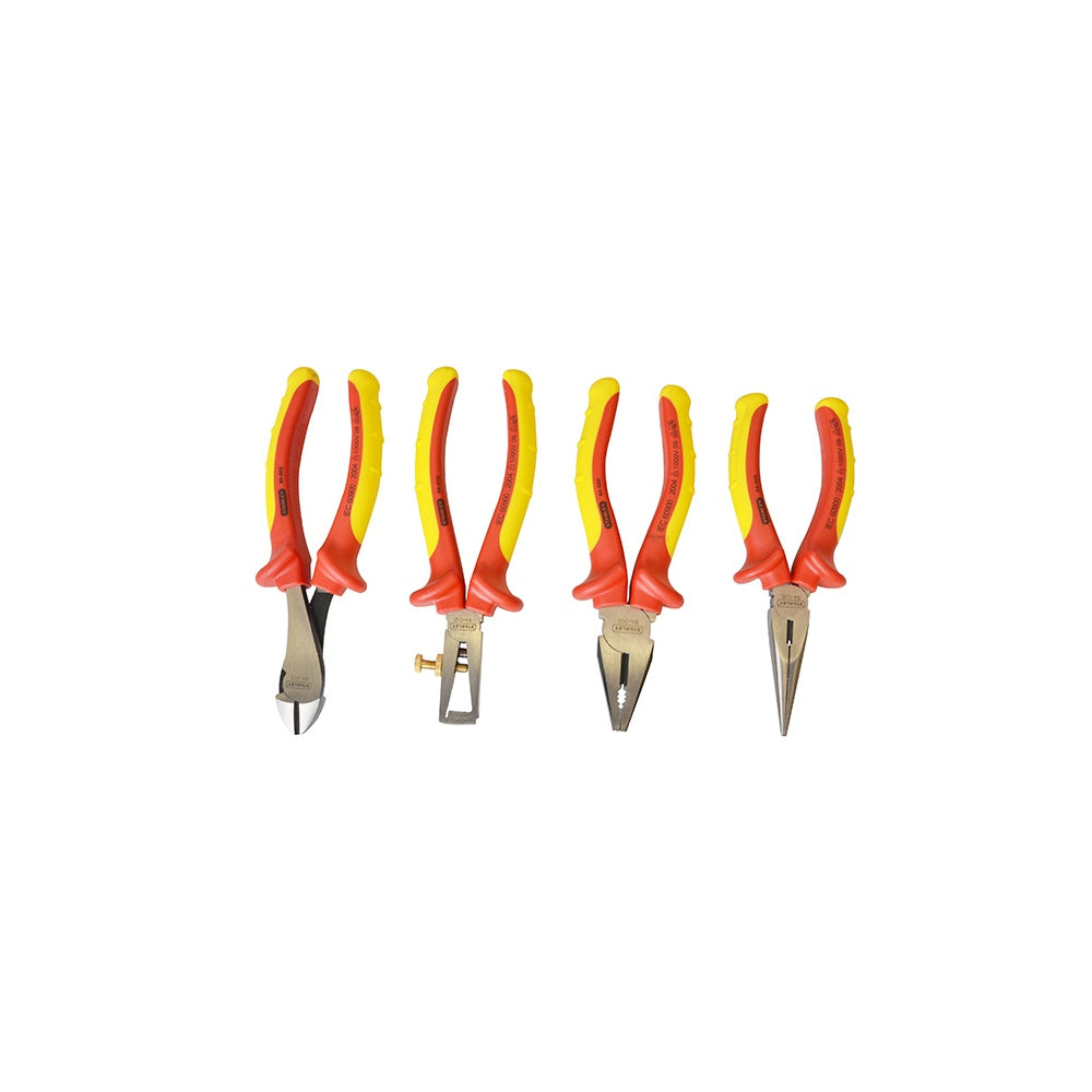 Stanley Tools FatMax VDE Pliers Set 4 Piece