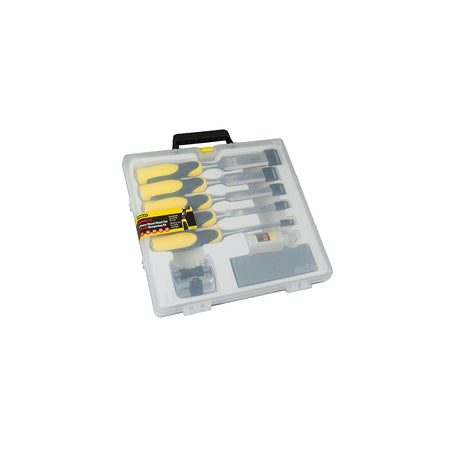 Stanley Tools Dynagrip Chisel + Strike Cap Set of 5 + Access