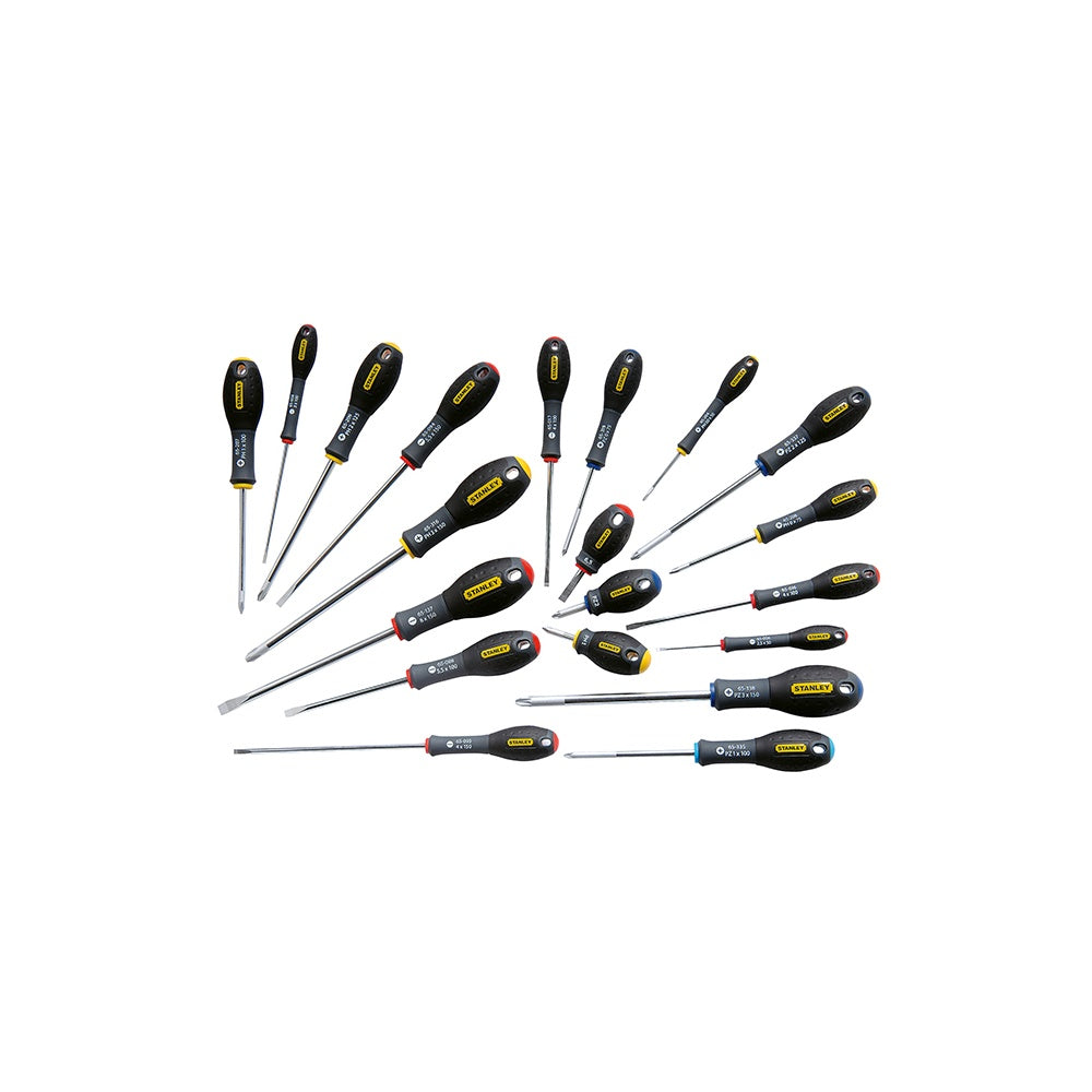 Stanley Tools FatMax Screwdriver Set Parallel/Flared/Phillips/Pozi Set of 20