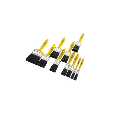 Stanley Tools Hobby Paint Brush Set of 10 12mm-76mm