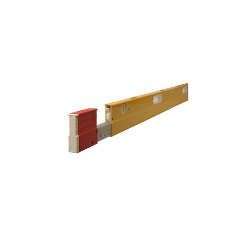 Stabila 106TM Extending Magnetic Spirit Level 3 Vial 216-379cm