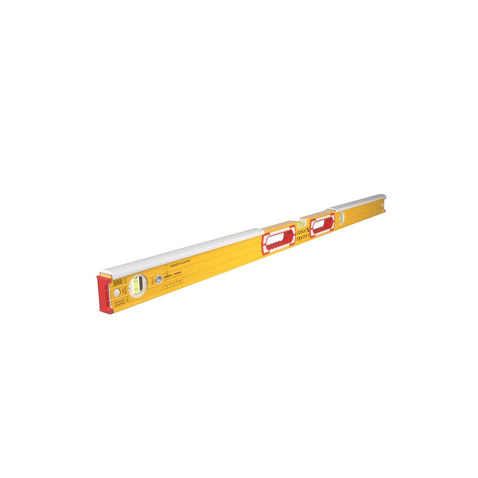 Stabila 196-2-K Masons Spirit Level 3 Vial 16406 122cm