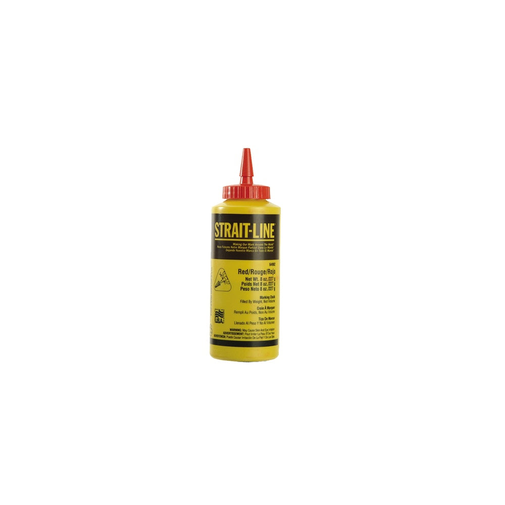 IRWIN Strait-Line Chalk Refill 227g (8 oz) Red