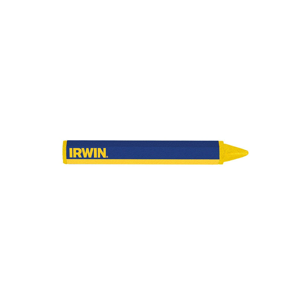 IRWIN Strait-Line Crayons (Card 2) Yellow