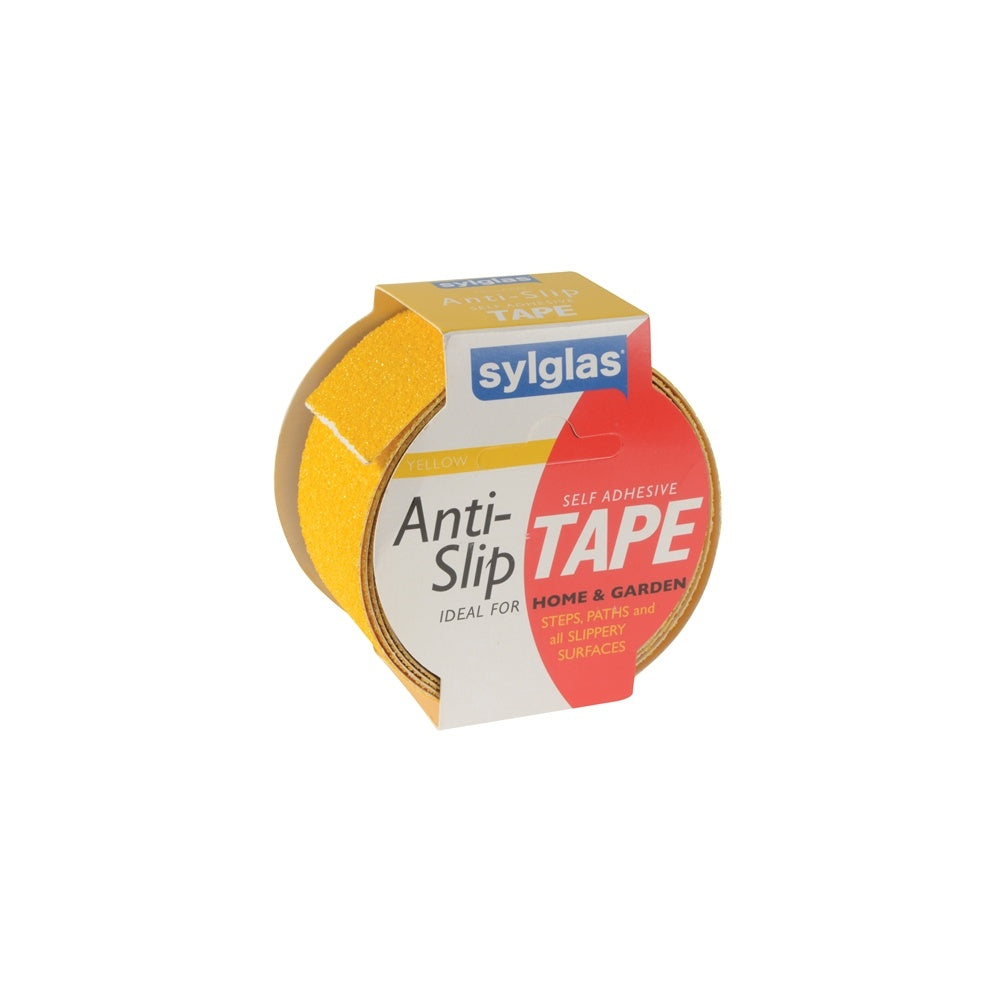 Sylglas Anti-Slip Tape 50mm x 18m Yellow