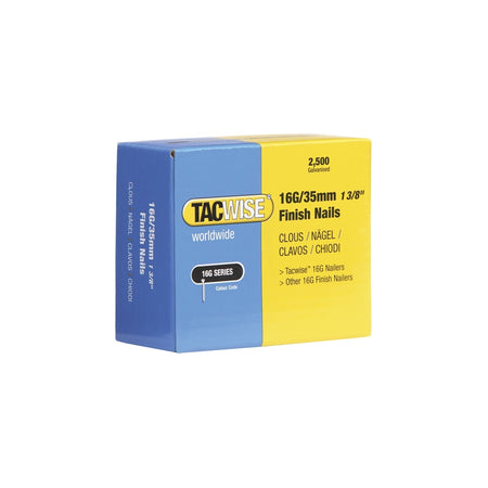 Tacwise 16 Gauge Ranger Finish Nails 32mm Pack 2500