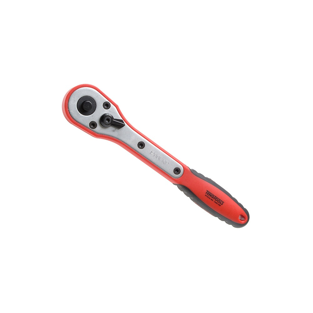 Teng Quick Release Reversible Ratchet 45 Tooth Fibre Handle - 1/2in Drive