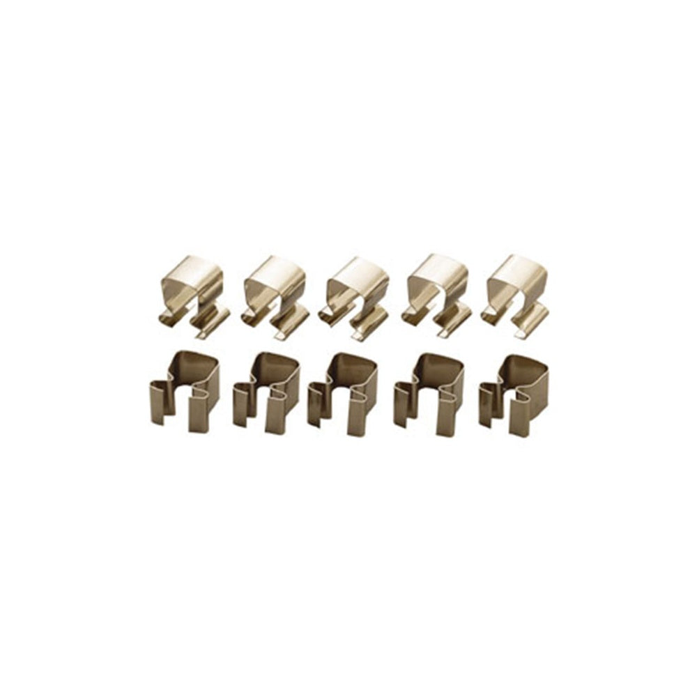 Teng 1/4in Socket Clips Pack of 10