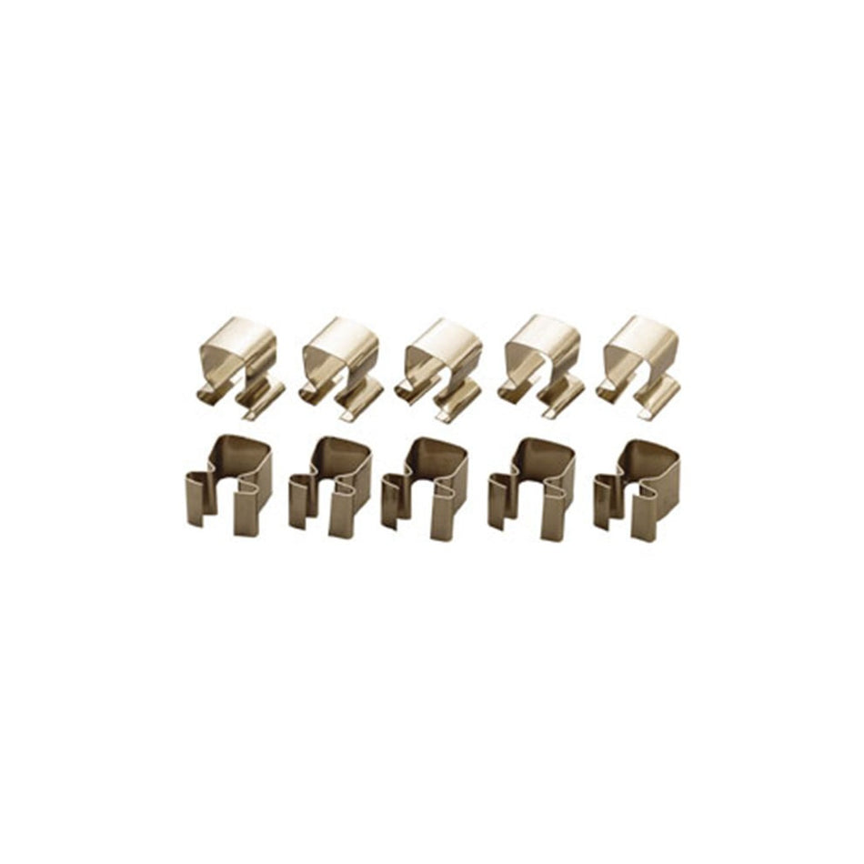 Teng 1/4in Socket Clips Pack of 10