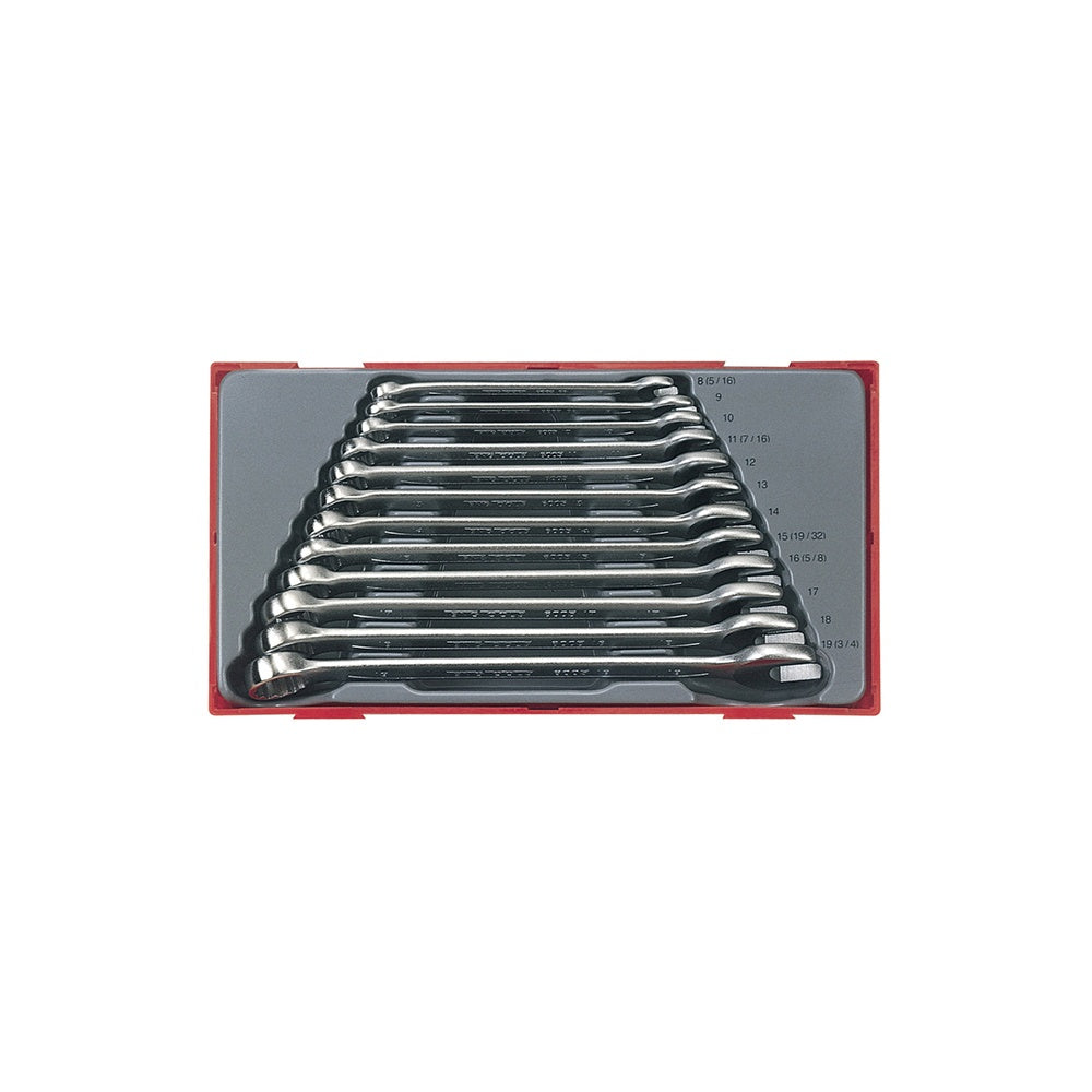Teng TT1236 12 Piece Metric Combination Spanner Set