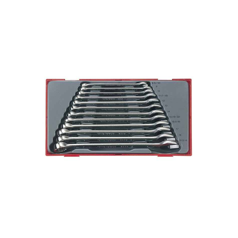 Teng TT1236 12 Piece Metric Combination Spanner Set