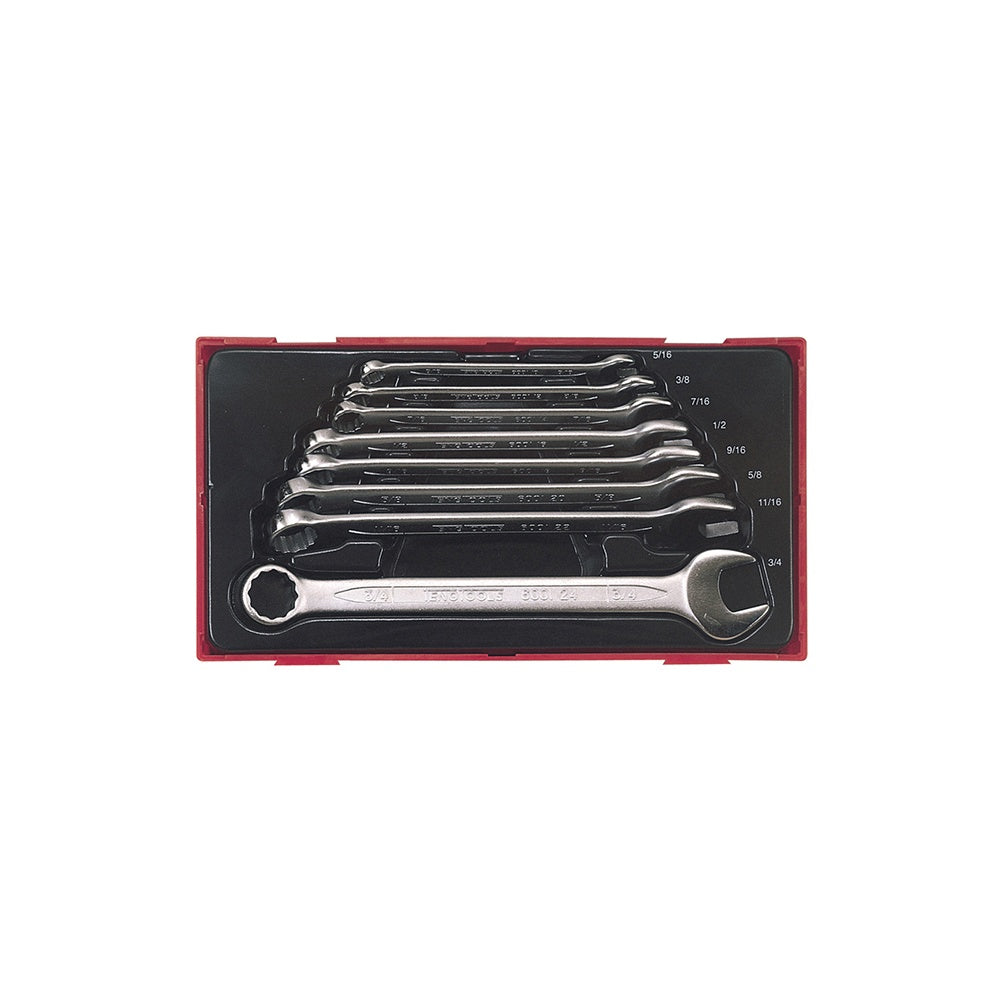 Teng TT3592 8 Piece A/F Combination Spanner Set