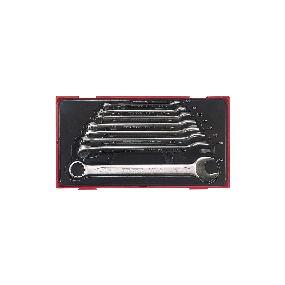 Teng TT3592 8 Piece A/F Combination Spanner Set