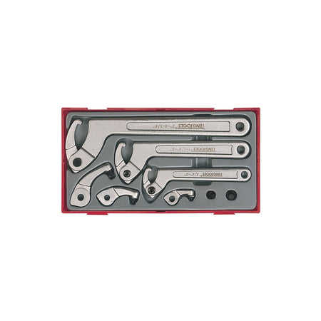 Teng TTHP08 8 Piece Hook & Pin Wrench Set