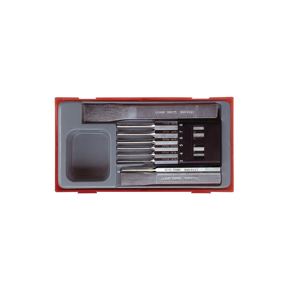 Teng TTPC09 Punch & Chisel Set