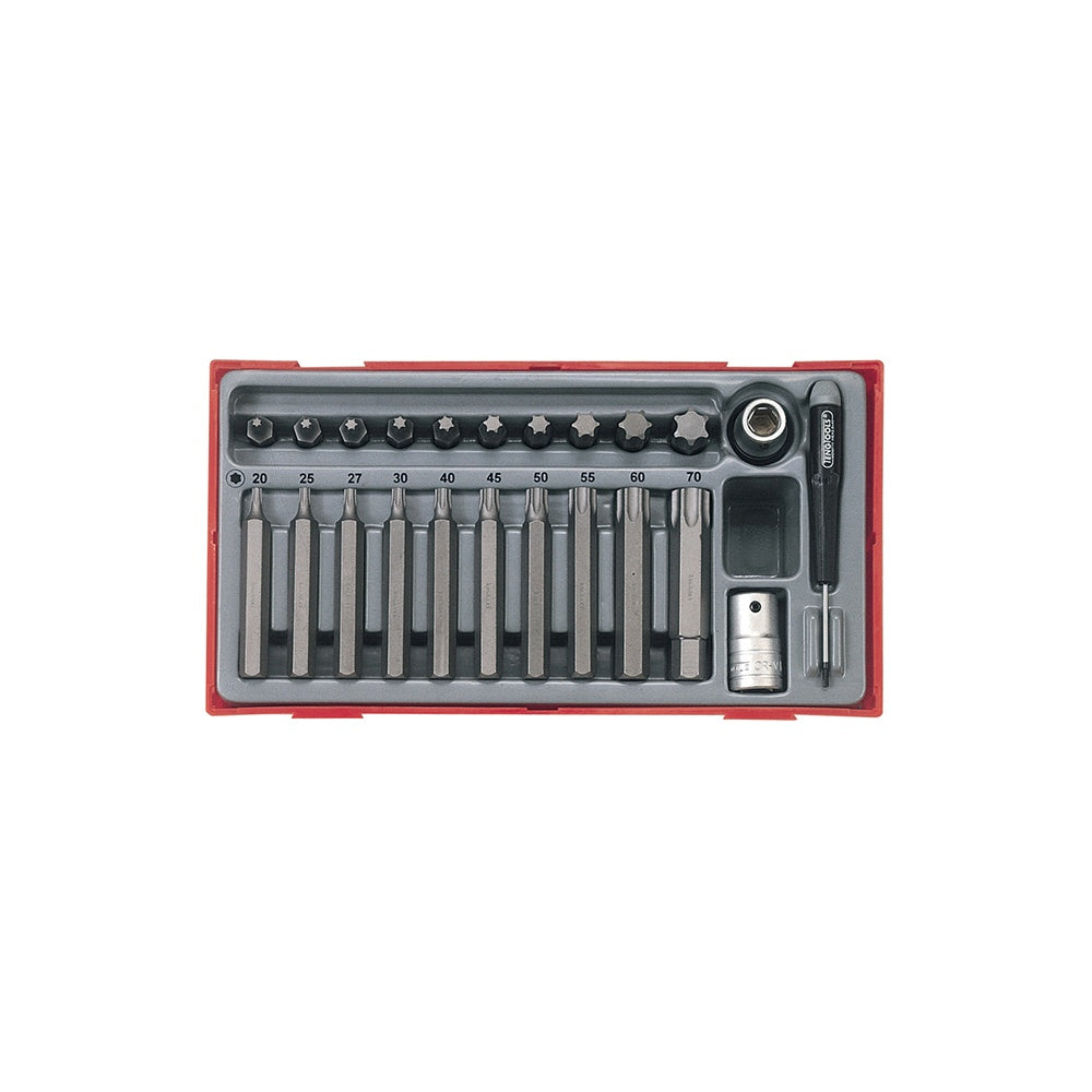 Teng TTTX23 23 Piece TX Bit Socket Set