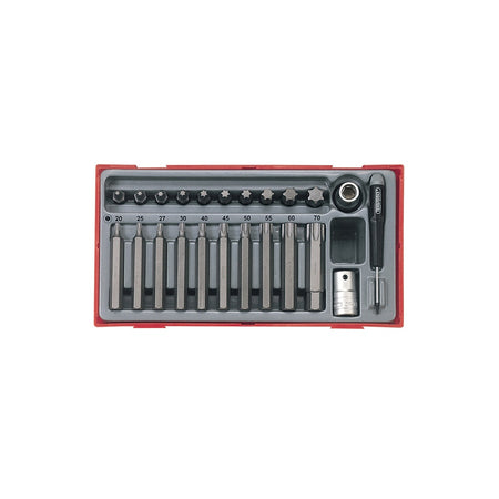 Teng TTTX23 23 Piece TX Bit Socket Set