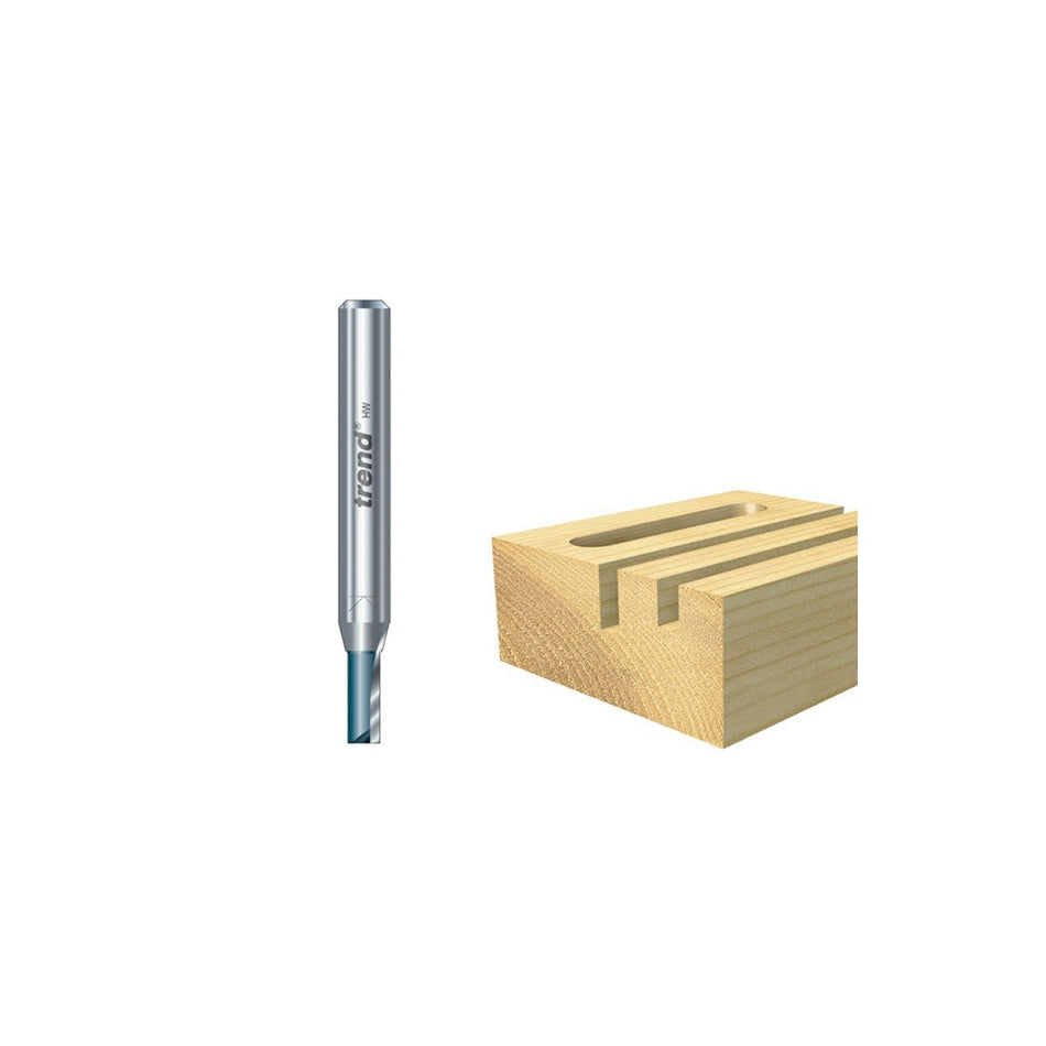 Trend C015 x 1/4 TCT Two Flute Cutter 9.5mm x 31.8mm