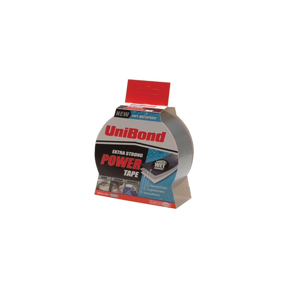 Unibond Powertape Silver 50mm x 25m