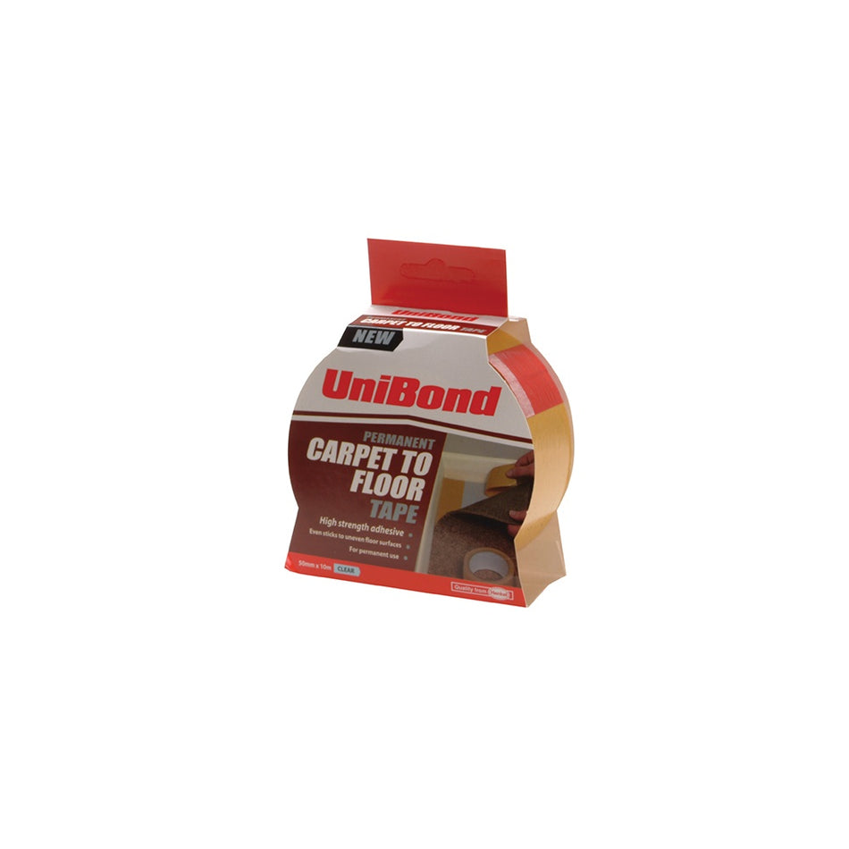 Unibond Carpet Tape Permanent 50mm x 10m