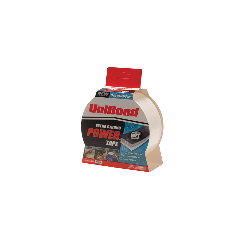 Unibond Powertape Black 50mm x 25m