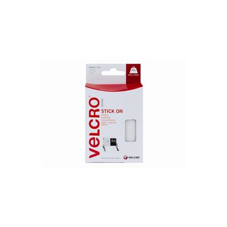VELCRO???? Brand Stick On VELCRO???? Brand Tape 20mm x 10m Black