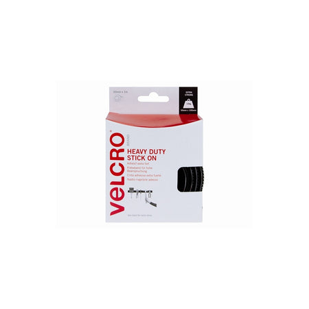 VELCRO???? Brand Heavy-Duty VELCRO???? Brand Stick On Tape 50mm x 5m Black