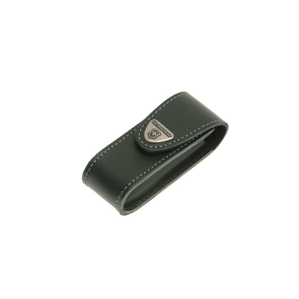 Victorinox Black Leather Belt Pouch (2-4 Layer)