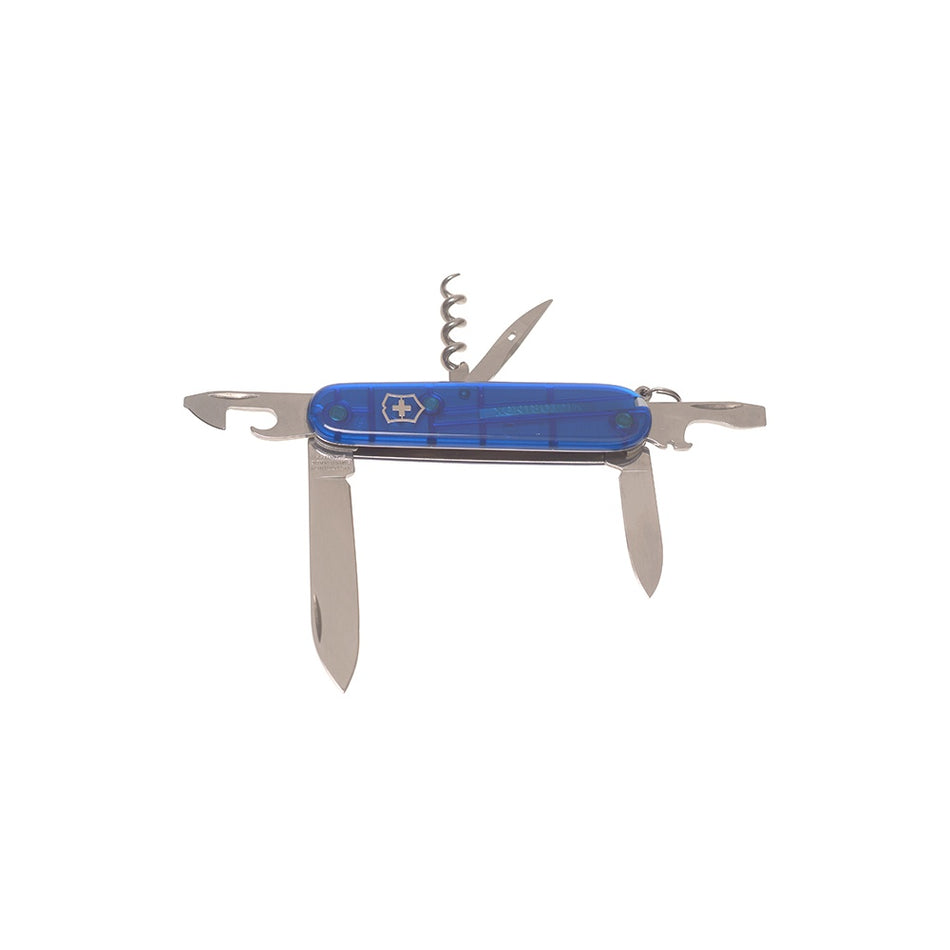 Victorinox Spartan Swiss Army Knife Translucent Blue Blister