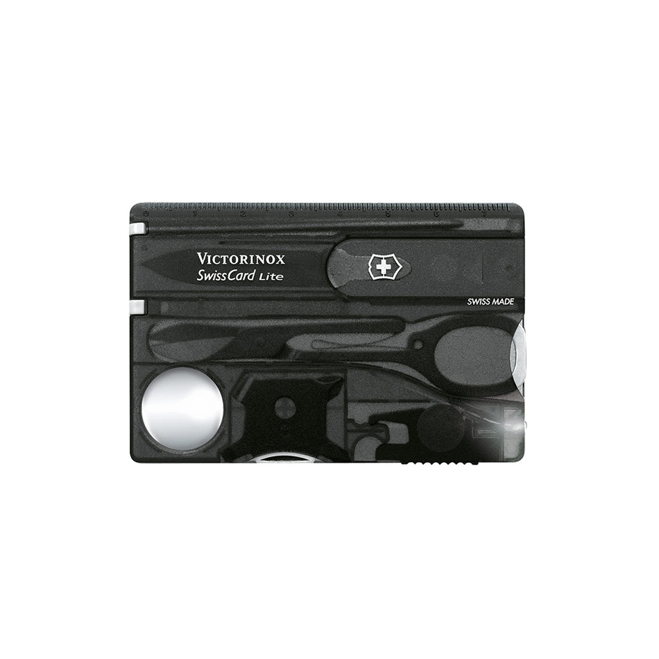Victorinox Swiss Card Lite Onyx Anthracite Translucent Blister