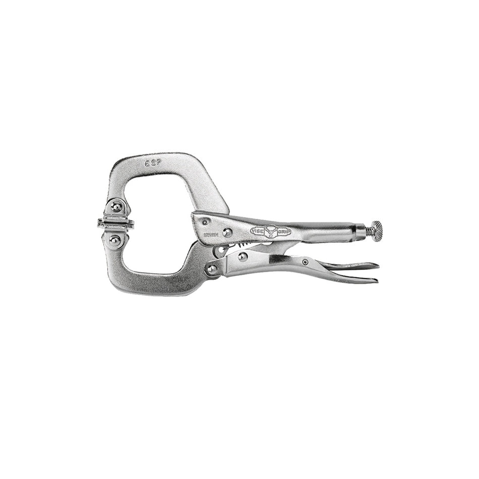 IRWIN Vise-Grip 6SP Locking C Clamp Swivel Pad 150mm (6in)