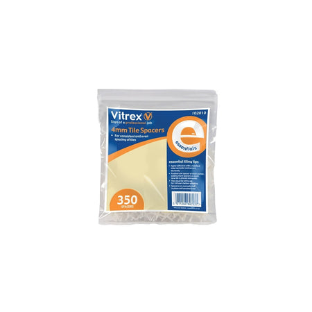 Vitrex 102010 Essential Tile Spacers (350) 4mm