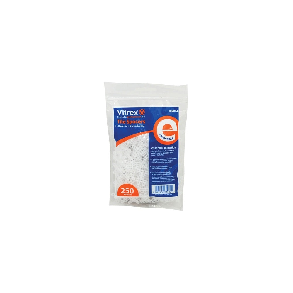 Vitrex 102014 Essential Tile Spacers (250) 5mm