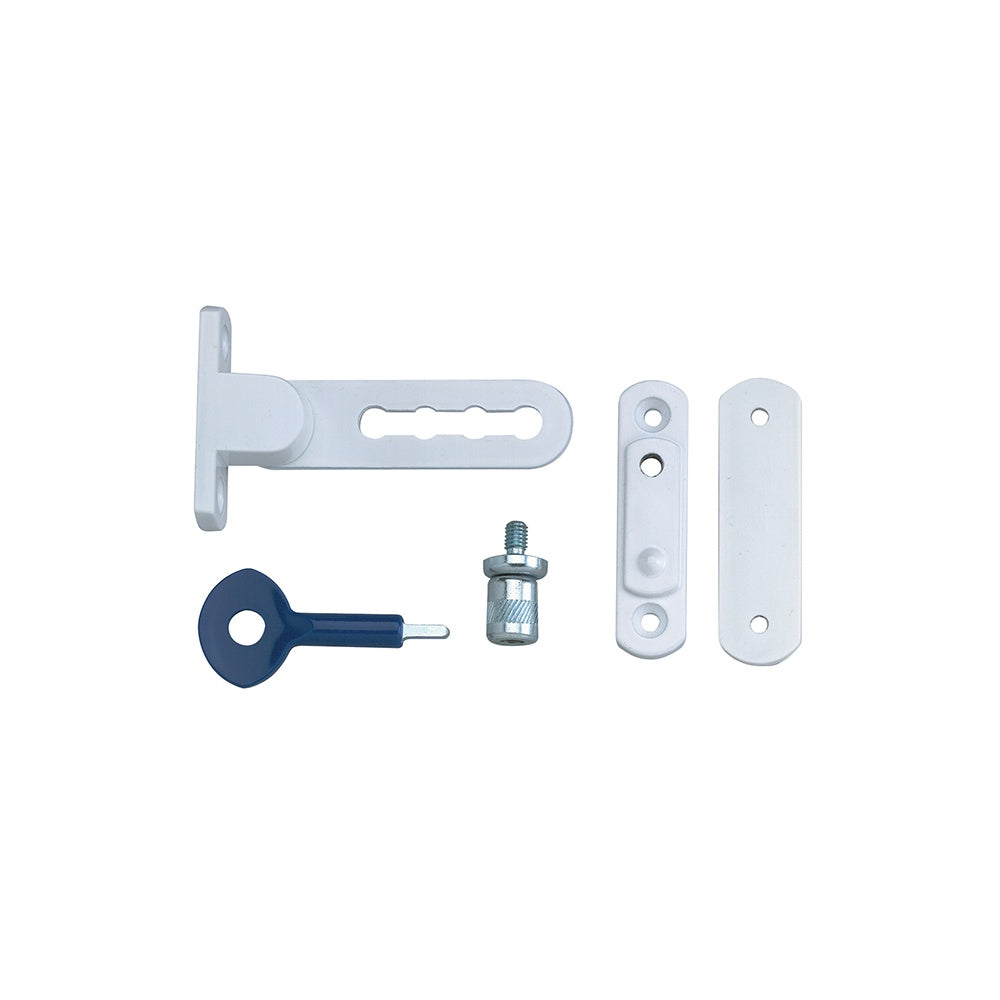 Yale Locks P117 Ventilation Window Lock White Finish Pack of 2
