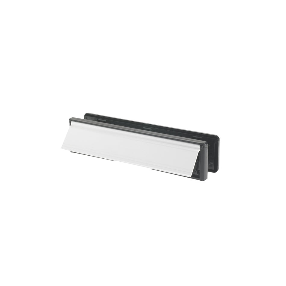 Yale Locks Letter Plate 300mm (12in) White Visi