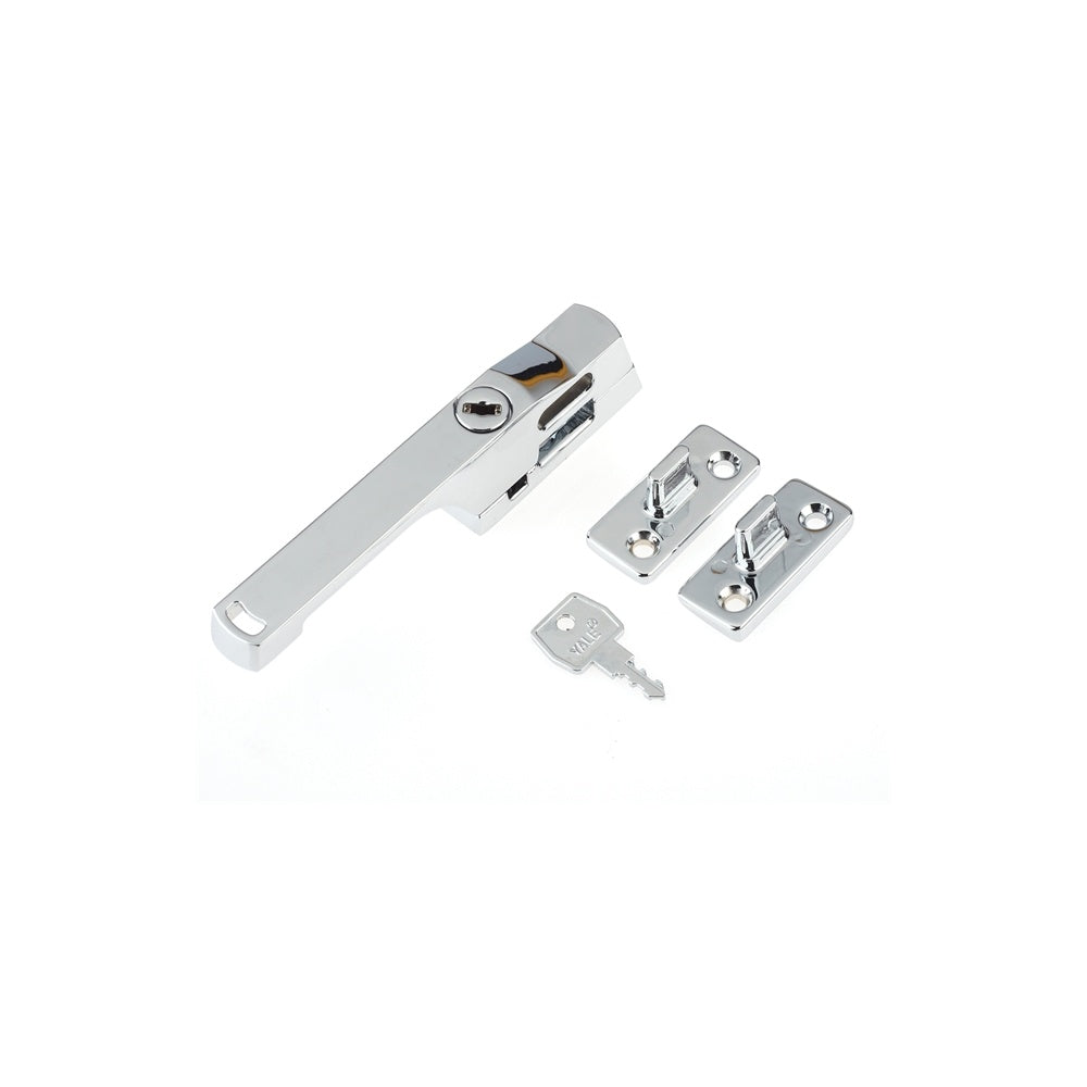 Yale Locks P115CH Lockable Window Handle Chrome Finish