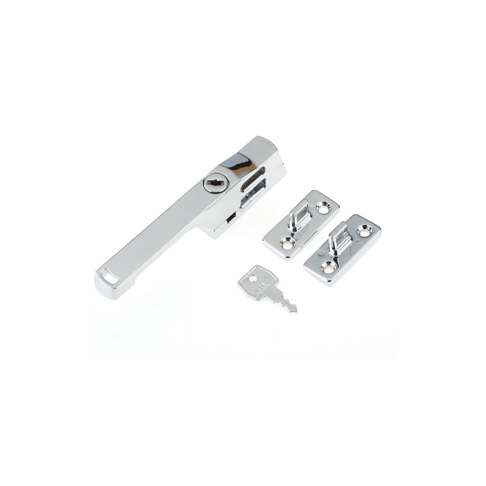 Yale Locks P115CH Lockable Window Handle Chrome Finish