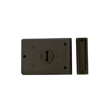 Yale Locks P402 Rim Lock Grey Finish 102 x 76mm Visi