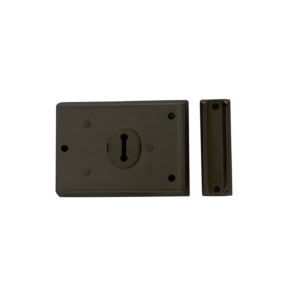 Yale Locks P402 Rim Lock Grey Finish 102 x 76mm Visi