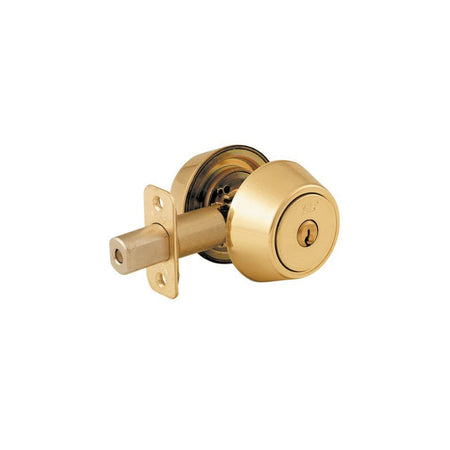 Yale Locks P5211 Security Deadbolt Polished Brass
